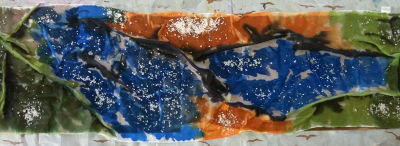 Creation en soie 02/03/2013